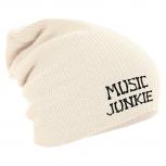 Longbeanie Slouch-Beanie Musikjunkie 54906