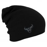 Longbeanie Slouch-Beanie Mütze Büffel 55123 schwarz