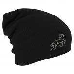 Longbeanie Slouch-Beanie Wintermütze Isländer 55127 schwarz