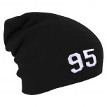 Longbeanie Slouch-Beanie Mütze 95 - 55147 schwarz
