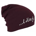 Longbeanie Slouch-Beanie Wintermütze läuft 55165