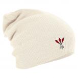 Longbeanie Slouch-Beanie Mütze Dartpfeile 55180 natur