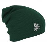 Longbeanie Slouch-Beanie Mütze Fahrradfahrer 55194 grün