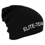 Longbeanie Slouch-Beanie Wintermütze Elite-Team 55207 schwarz