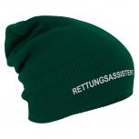 Longbeanie Slouch-Beanie Mütze Rettungsassistent 55210 grün