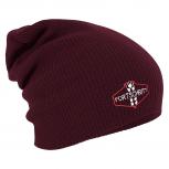 Longbeanie Slouch-Beanie Mütze DDR Motiv Fortschritt 55249