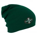 Longbeanie Slouch-Beanie Mütze DDR Motiv Fortschritt 55249 grün