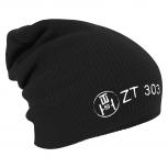 Longbeanie Slouch-Beanie Mütze DDR Motiv ZT303 55267 schwarz
