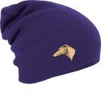 Longbeanie Slouch-Beanie Mütze Windhund 55286