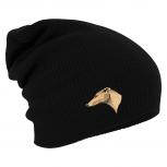 Longbeanie Slouch-Beanie Mütze Windhund 55286