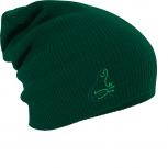 Longbeanie Slouch-Beanie Frosch 55331 grün