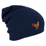 Longbeanie Slouch-Beanie Mütze Hahn 55338 Navy