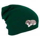 Longbeanie Slouch-Beanie Mütze Kanninchen 55342 grün
