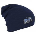 Longbeanie Slouch-Beanie Fortschritt 55360 Navy