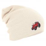 Longbeanie Slouch-Beanie Traktor Mc Cormick 55363 natur