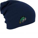 Longbeanie Slouch-Beanie Fendt Traktor 55365 Navy