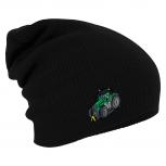 Longbeanie Slouch-Beanie Fendt Traktor 55365 schwarz