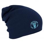 Longbeanie Slouch-Beanie Landtechnik DDR 55380 Navy