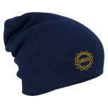 Longbeanie Slouch-Beanie Ursus 55381 Navy