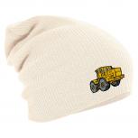 Longbeanie Slouch-Beanie K-700 Traktor 55383 natur