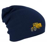 Longbeanie Slouch-Beanie K-700 Traktor 55383 Navy