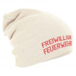 Longbeanie Slouch-Beanie Freiwillige Feuerwehr 55399 natur