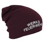 Longbeanie Slouch-Beanie Werksfeuerwehr 55401