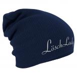 Longbeanie Slouch-Beanie Löschlady 55402 Navy