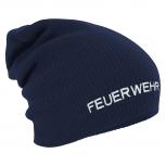 Longbeanie Slouch-Beanie Feuerwehr 55404 Navy