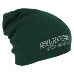 Longbeanie Slouch-Beanie SUPER Oldschool 55407 grün
