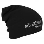 Longbeanie Slouch-Beanie Oldschool Trucker 55408 schwarz