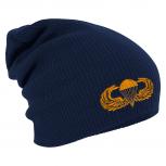 Longbeanie Slouch-Beanie Wintermütze Fallschirm 55614 Navy