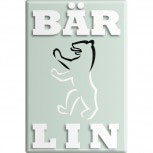 Magnet - BÄRlin - Gr. ca. 8 x 5,5 cm - 38712 - Küchenmagnet