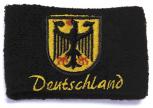 Pulswärmer - Bundesadler Deutschland - 56426 Schweißband schwarz