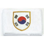 Schweißband - Südkorea - 56570 - Pulswärmer weiß