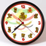 Wanduhr - Uhr - Clock - batteriebetrieben - Teddybären - Größe ca 25 cm - 56725