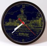 Wanduhr - Uhr - Clock - batteriebetrieben - Koblenz - Kaiser Wilhelm Denkmal - Größe ca. 25 cm - 56733
