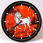 Wanduhr - Uhr - Clock - batteriebetrieben - Pferd - Größe ca 25 cm - 56825