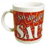 Tasse mit Print Na du Süße S... bin wieder zu haben 57263 weiß
