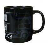 Kaffeetasse mit Print German Star Power Truck LKW 57318 schwarz