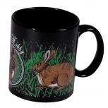 Tasse Kaffeebecher mit Print Kaninchen Hasen Mein Hobby 57499