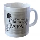 Keramiktasse mit Print Lieblings-Papa 57534