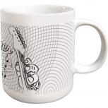 Tasse mit Print for Guitar-Players only 57543 weiss