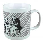 Tasse mit Print for Keyboarders only 57545 weiss