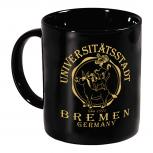 Tasse mit Print Universitätsstadt Bremen 57642 schwarz
