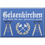 Kühlschrankmagnet - Gelsenkirchen - Gr. ca. 8 x 5,5cm - 38255 - Magnet