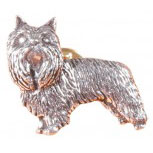 Anstecknadel - Metall - Pin - Yorkshire Terrier - Hund - 02626