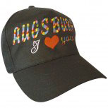 Baseballcap mit Einstickung - Augsburg I love you - 68820 schwarz