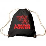 Turnbeutel mit Aufdruck - Viking Power -  65114 - Sporttasche Rucksack Trend-Bag