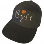 Baseballcap mit Einstickung - SYLT - 68004 schwarz